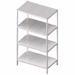 Stalgast Edelstahl Regal