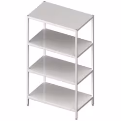 Stalgast Edelstahl Regal