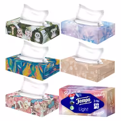 Tempo Taschentücher Box Light