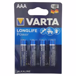 VARTA Alkaline-Batterie Longlife Power AAA