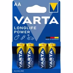 VARTA LONGLIFE POWER Batterie Mignon AA