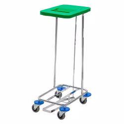VERMOP Meditrans Wäschesammler Einfach mit Deckel und Pedal 10641804