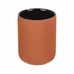WENKO Zahnputzbecher Avellino terracotta