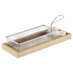 WESTMARK Servierkörbchen Tapa mit Bambus Tray