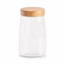 Zeller Vorratsglas mit Bambusdeckel 19562