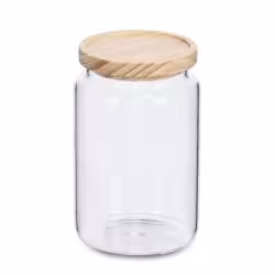 Zeller Vorratsglas mit Holzdeckel 19544