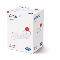 Zetuvit Saugkompresse hydrophil 10 x 10 cm