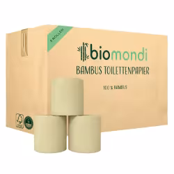 biomondi Bambus Toilettenpapier