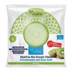 blueFox Urinalsieb mit Enzymstein 2in1 Duft: Kiwi