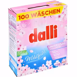 dalli Universal Waschmittelpulver Wohlfühl