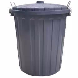 helit Abfalltonne mit Deckel