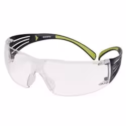 3M SF401AF SecureFit™ 400 Schutzbrille Bügelfarbe: schwarz/grün