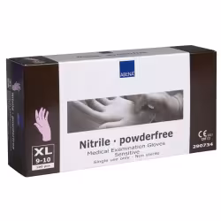 ABENA Sensitive Nitril Einweghandschuhe