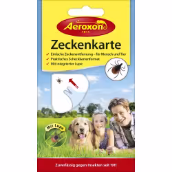 Aeroxon Zeckenkarte mit Lupe 10442