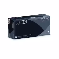 BINGOLD Nitril 35BLACK Einweghandschuhe