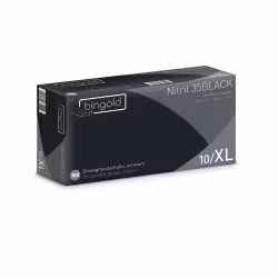 BINGOLD Nitril 35BLACK Einweghandschuhe