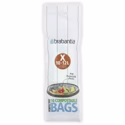 Brabantia kompostierbare Müllbeutel (X)