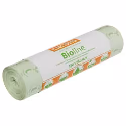 DEISS BIOLINE Bioabfallsäcke 30 Liter ecovio Biokunststoff 06030