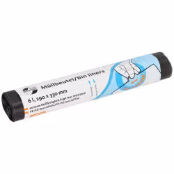 DEISS UNIVERSAL PLUS Müllbeutel 6 Liter grau