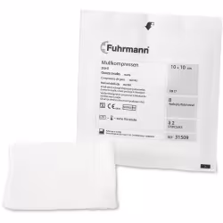 Fuhrmann Mullkompressen steril 31509