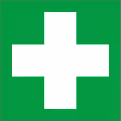 GRAMM medical Fahnenschild "Erste Hilfe" 300.300.11120