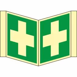 GRAMM medical Nasenschild "Erste Hilfe" 300.400.11100