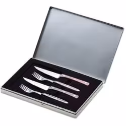 Giesser Steakbesteck mit Olivenholzgriffen 9750 o