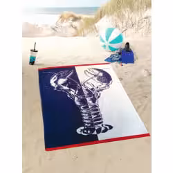 Gözze Velours Jacquard Strandtuch
