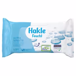 Hakle Ultra Sensitiv feuchte Toilettentücher 1 Packung = 42 Tücher