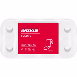 KATRIN Toilettenpapierrolle 400 Blatt 142930