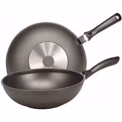 KRÜGER Leipzig Wok-Pfanne Aluguss