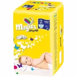 Magics Easysoft Mini Windeln 1 Karton = 6 x 60 Stück = 360 Stück