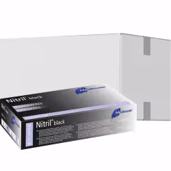 Meditrade Nitril black Untersuchungs- und Schutzhandschuhe 1284M