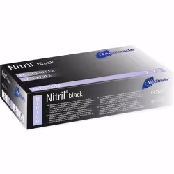 Meditrade Nitril black Untersuchungs- und Schutzhandschuhe 1284M