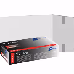 Meditrade Nitril black Untersuchungs- und Schutzhandschuhe 1284S