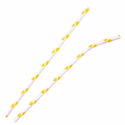 NATURESTAR Flex Papier-Trinkhalme