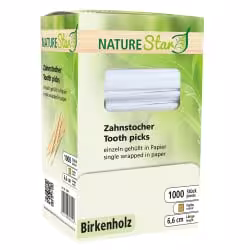 NATURESTAR Zahnstocher in Papier