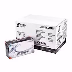 NITRAS BLACK WAVE Nitril Einmalhandschuhe