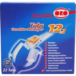 ORO frisch-aktiv Geschirr-Reiniger Tabs 12in1 05028