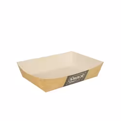 Papstar Pure Good Food Snacktrays Imbissschalen
