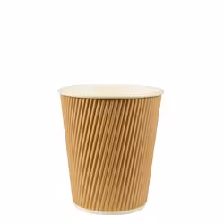 Papstar Pure Ripple Wall Trinkbecher