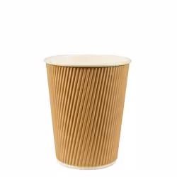 Papstar Pure Ripple Wall Trinkbecher