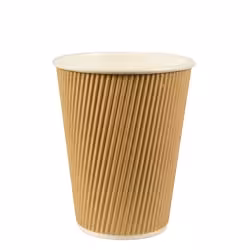 Papstar Pure Ripple Wall Trinkbecher