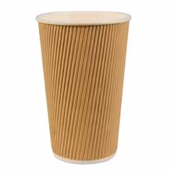Papstar Pure Ripple Wall Trinkbecher