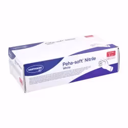 Peha-soft nitrile white powderfree Einmalhandschuhe 9422083