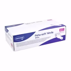 Peha-soft nitrile white powderfree Einmalhandschuhe 9422093