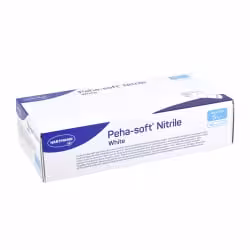 Peha-soft nitrile white powderfree Einmalhandschuhe 9422163