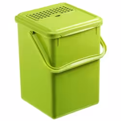 Rotho Bioabfall Eimer mit Aktivkohlefilter GREENLINE BIO