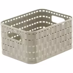 Rotho COUNTRY Aufbewahrungskorb Rattan 2 Liter
