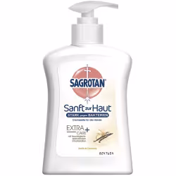SAGROTAN ExtraPflege+ Vanille & Cashmere Cremeseife 3025786